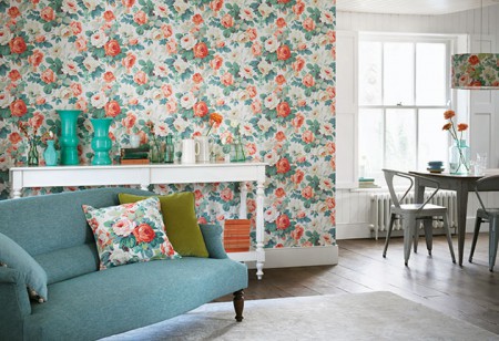 <b> Interior update: </b> Fall for these spring-inspired wallpapers <b> Interior update: </b> Fall for these spring-inspired wallpapers