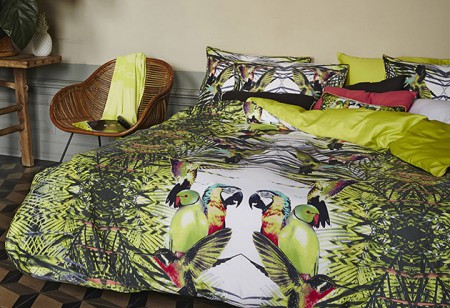 <b> Editor’s Pick: </b> Tropical print and pattern with Essenza bed linen <b> Editor’s Pick: </b> Tropical print and pattern with Essenza bed linen