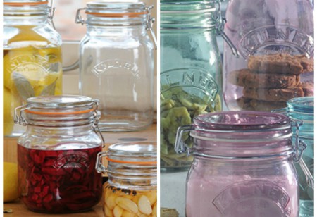 <b> Kilner Jars: </b> The iconic kitchen storage jar and a peach and amaretto jam recipe <b> Kilner Jars: </b> The iconic kitchen storage jar and a peach and amaretto jam recipe