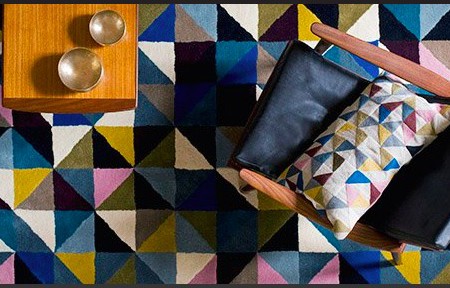 <b> Editor’s Pick: </b> The Harlequin rug from Niki Jones <b> Editor’s Pick: </b> The Harlequin rug from Niki Jones