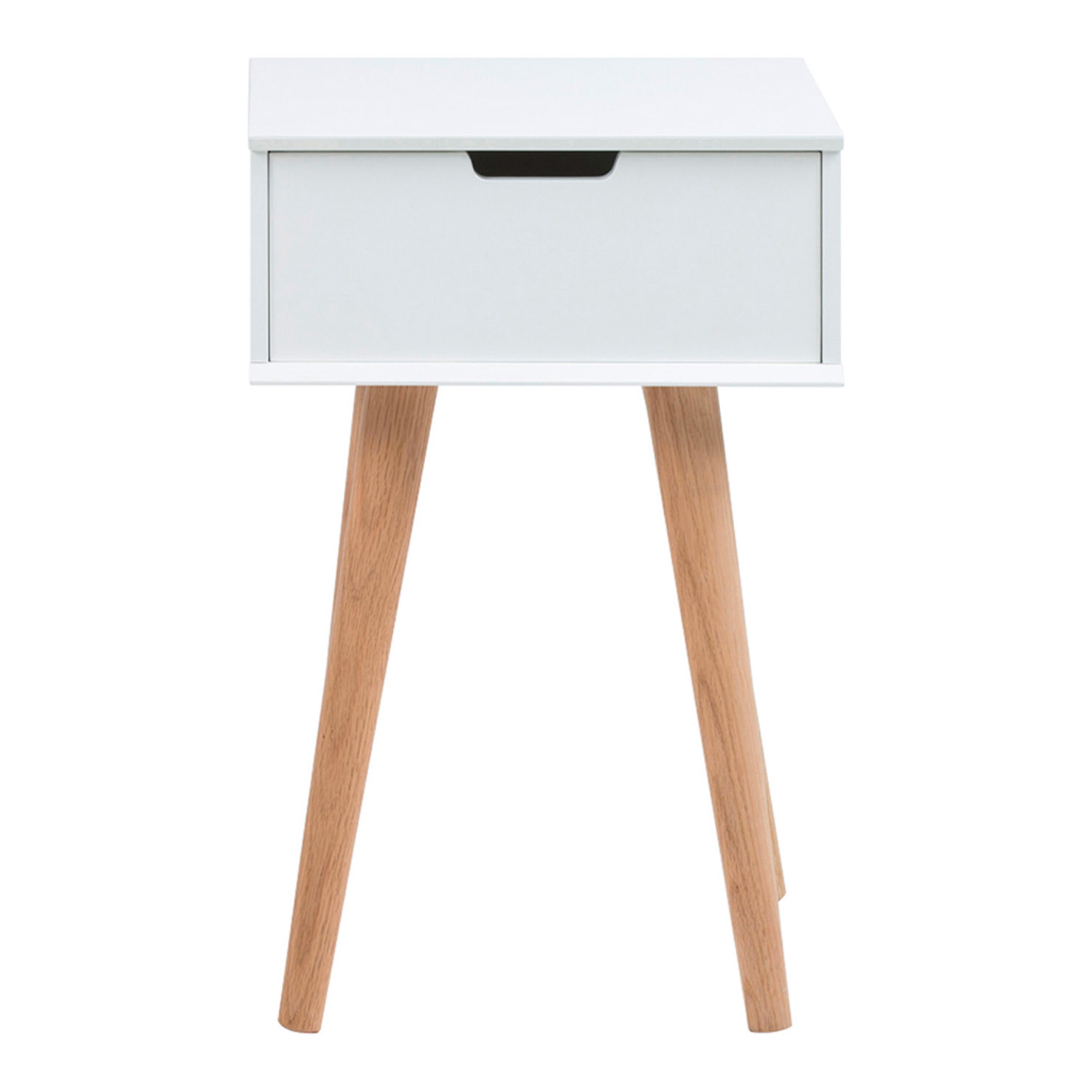 Mina Side Table, White Mina Side Table, White