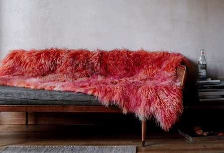 The right way to style sheepskin The right way to style sheepskin